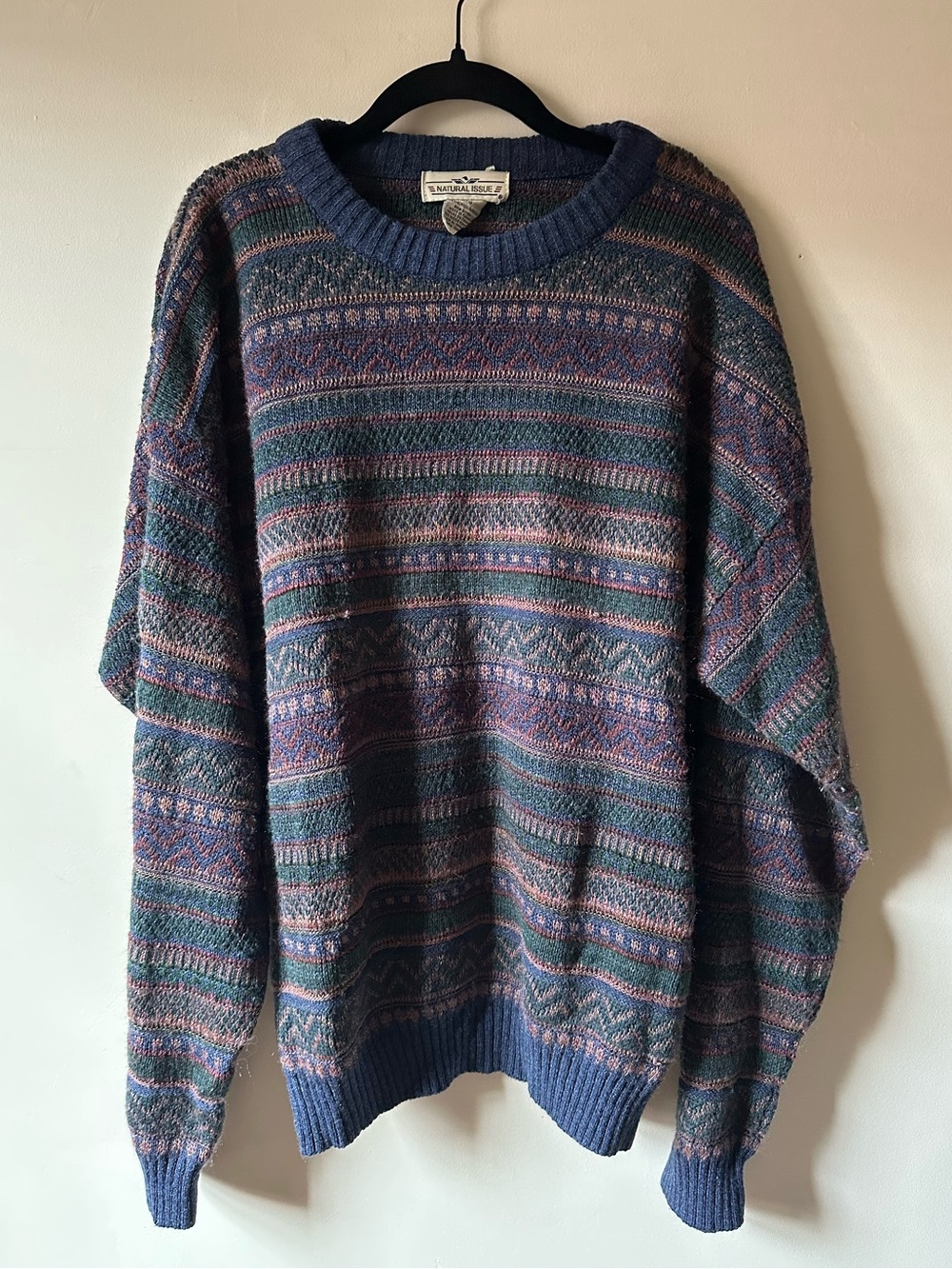 Vintage Grandpa Sweater Natural Issue
